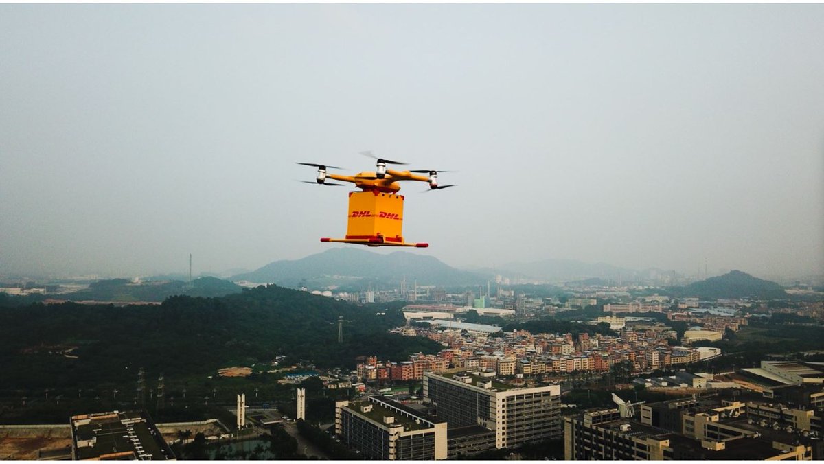 Sandeepkr5501's tweet photo. @DHL_India DHL Express and Ehang entered into a strategic partnership in #China to realize a major innovation in smart logistics. https://t.co/hQ65Ycf5Ch