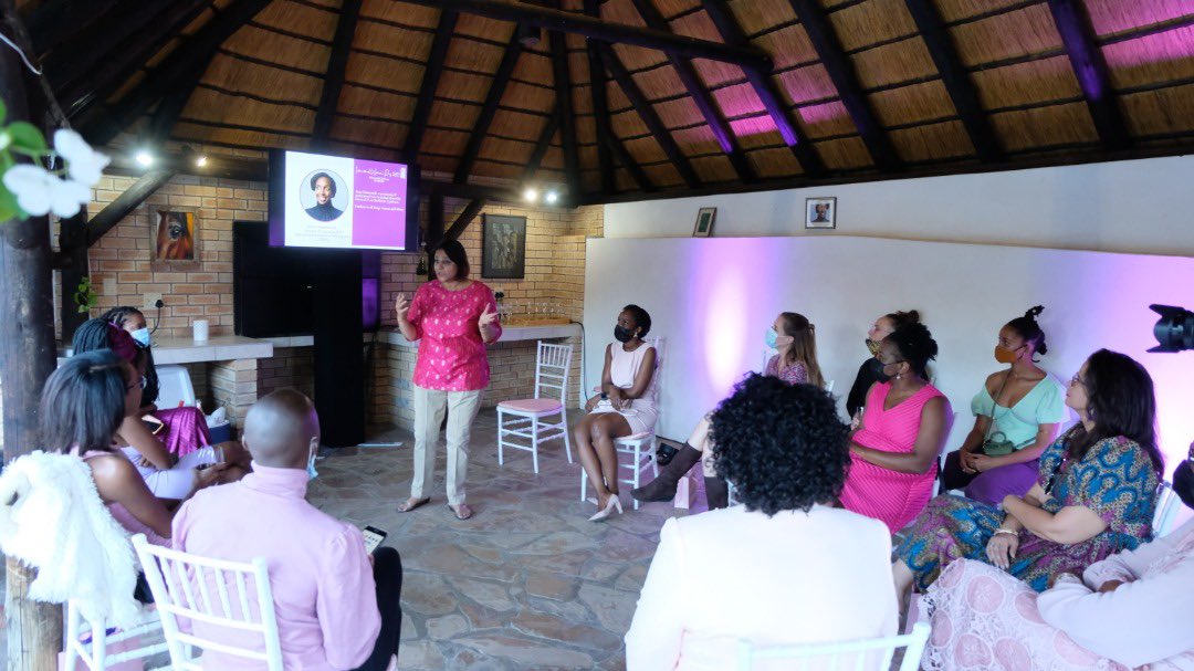 In honor of #IWD2021,our Rep, @Alka_Bhatia1 hosted a sundowner for 🇳🇦 women leaders who strive to achieve an equal future. 

#ChooseToChallenge2021 #Africa4Her 
#IWD2020 #EachforEqual #MomenTWOMEN