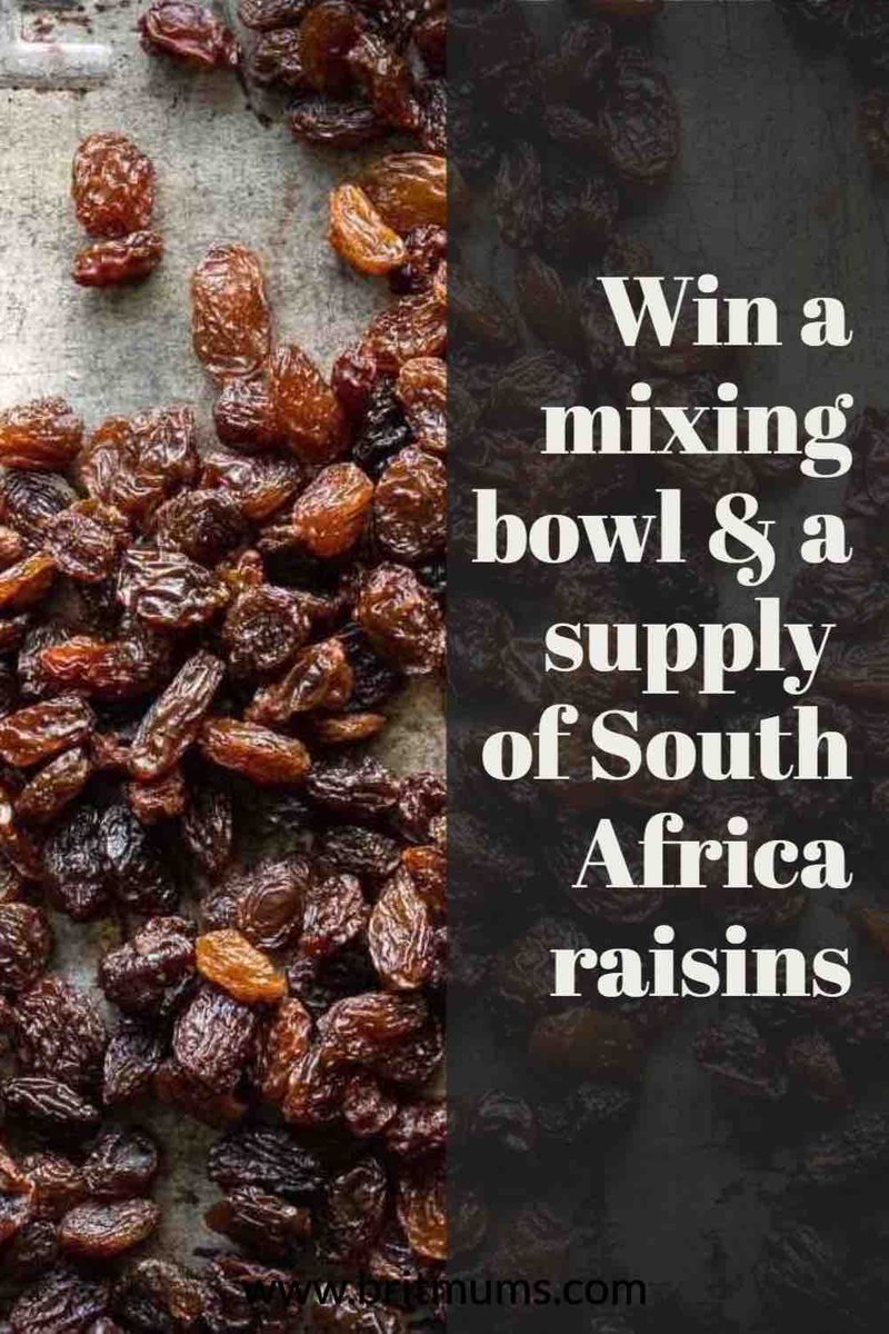 BritMums's tweet photo. You could win a Mason Cash stoneware mixing bowl &amp; a supply of delicious South African raisins! Simply tweet how you would like to eat South African Raisins (in a sweet bake? A savoury dish like biryani?) using #SAraisins tag and @BritMums #prizes #ad https://t.co/dDz50cPZOD https://t.co/1El3r9BZvo