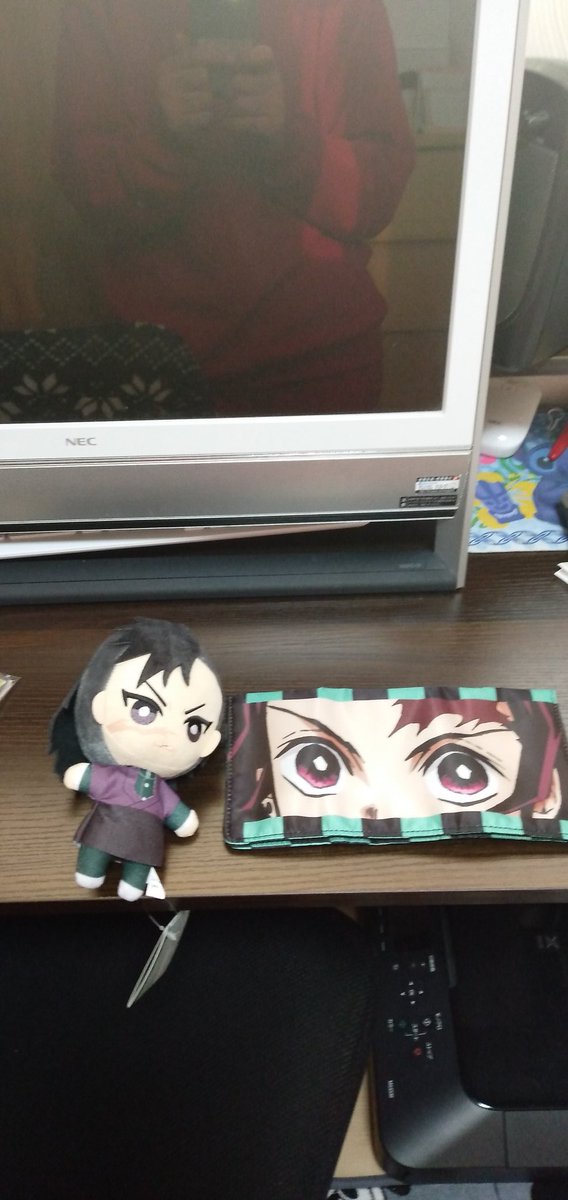 今日は、友達と戸畑イオンのゲームセンターでフラットポーチを撮りました。とってもうれしいかった。人形は友達にとってもらった。ありがとうね