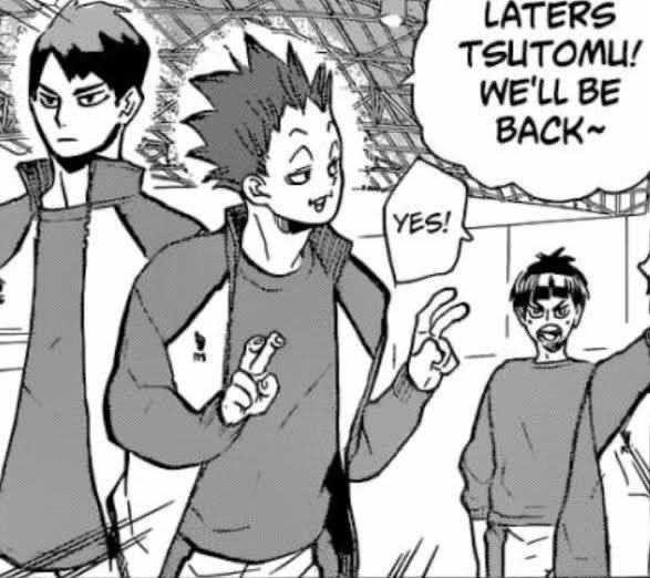 he literally has the same shoulder and chest length as ushi TENDOU JUST HAS BAD POSTURE ?? 