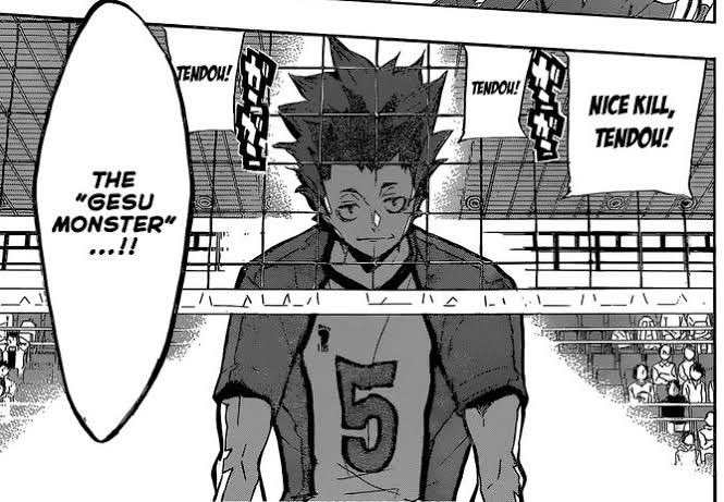 MAN IS LITERALLY S Q U A RE AND BUILT IN THE MANGA LOOK AT HIS FORM???L 