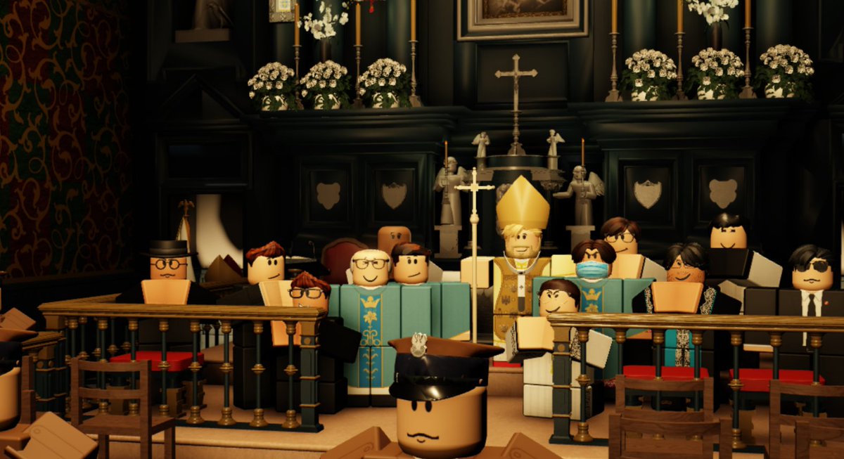 The Vatican City State Of Roblox On Twitter More Photos Of The Papal Mass Yesterday - get model mass roblox