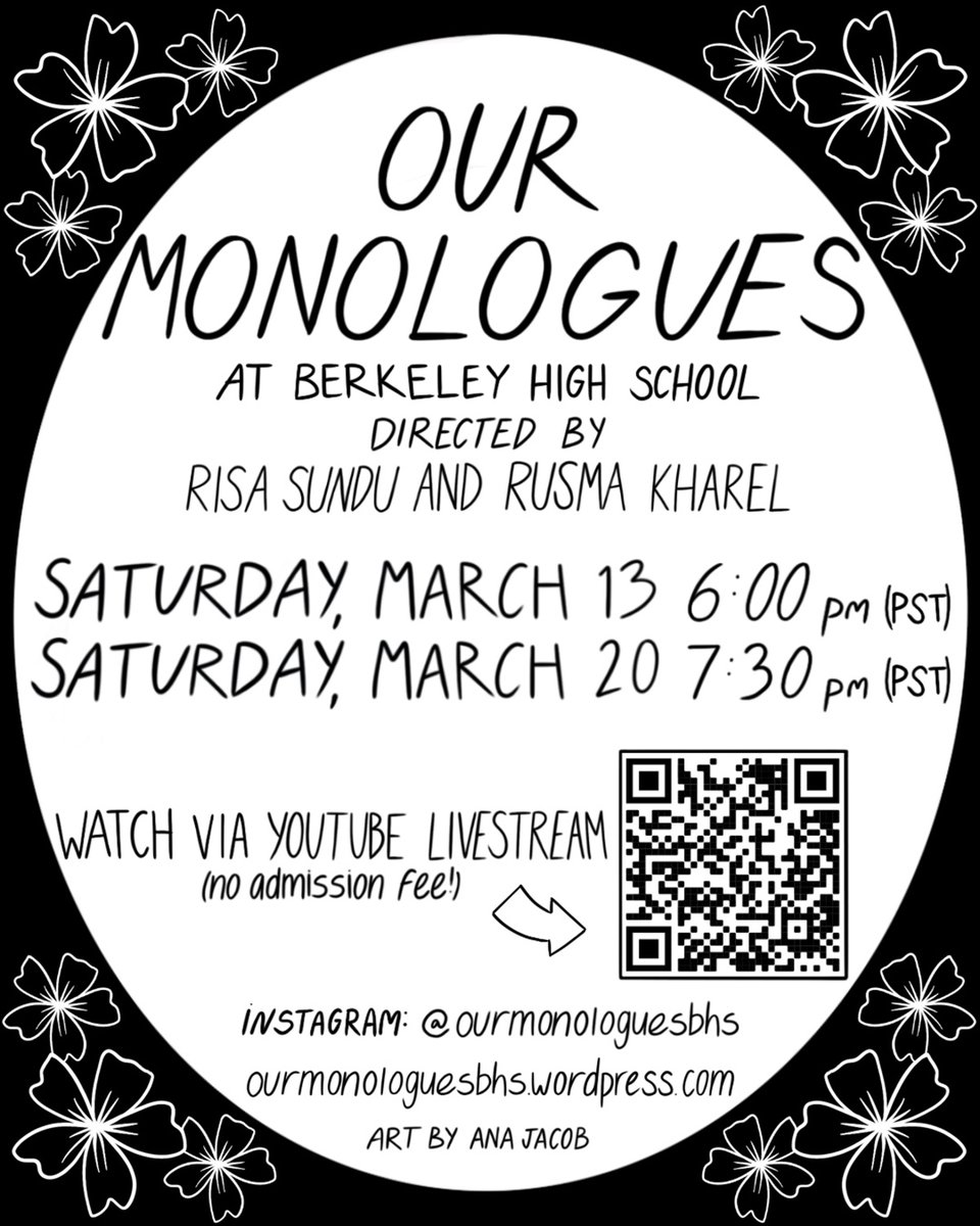ShotgunPlayers's tweet photo. The artists over at Berkeley High are performing monologues tonight at 6pm. Tune in!
Learn more: https://t.co/5AHaHcJRpz
#artinthetimeofcorona #OurMonologues #BerkeleyHighSchool #shotgunplayers #ashbystage https://t.co/9E6R5c6qyl