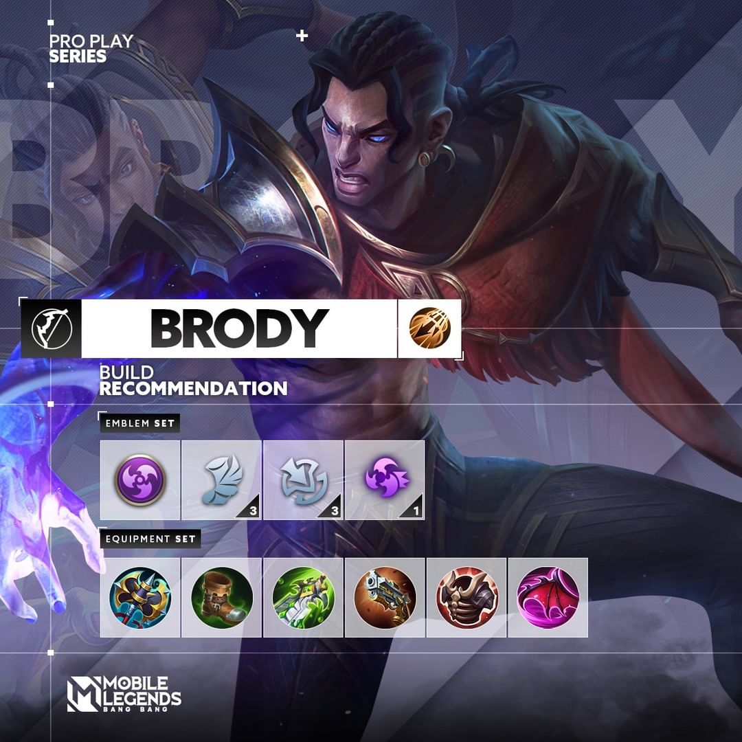MOBILELEGENDIN2's tweet photo. Build Recommendation Brody 💪

Apakah kamu setuju dengan build Brody ini?
Bagikan build pro Brody-mu dengan komentar di bawah! 😆👇
.
.
#mobilelegendbangbang #mobilelegendsindonesia #mobilelegendindonesia https://t.co/MoQwAjBH84