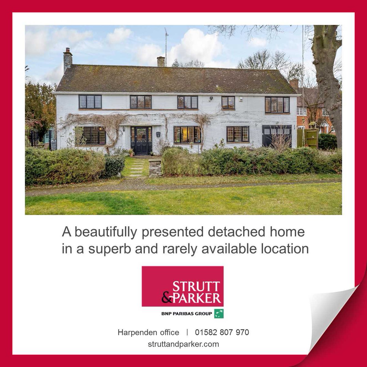 struttsharp's tweet image. #NEW to the market! Why not take a virtual tour of this lovely family property. Situated in a superb and rarely available location overlooking #Rothamsted Park yet close to #Harpenden town centre: tinyurl.com/dutk93cf
