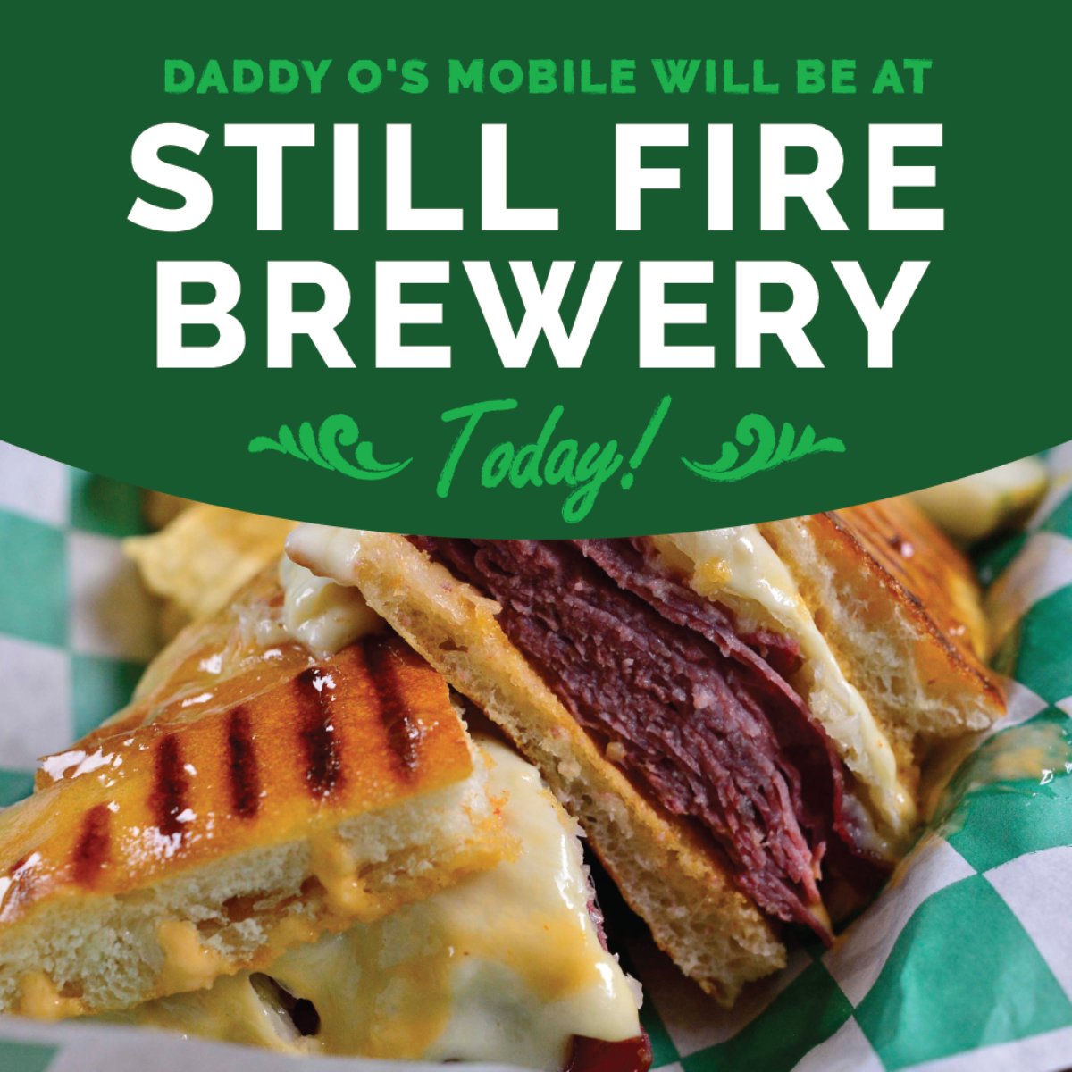 daddyospub's tweet photo. Join us for Still Fire Brewery's St Patrick's Day blowout! We'll be celebrating from 2PM to 9PM with amazing Irish Food.  @stillfirebrewing. #bestofgwinnett #daddyos #daddyobrien #daddyobriensirishicecreampub #joinourfamily #atlantadesserts https://t.co/x9WGcpmwvv