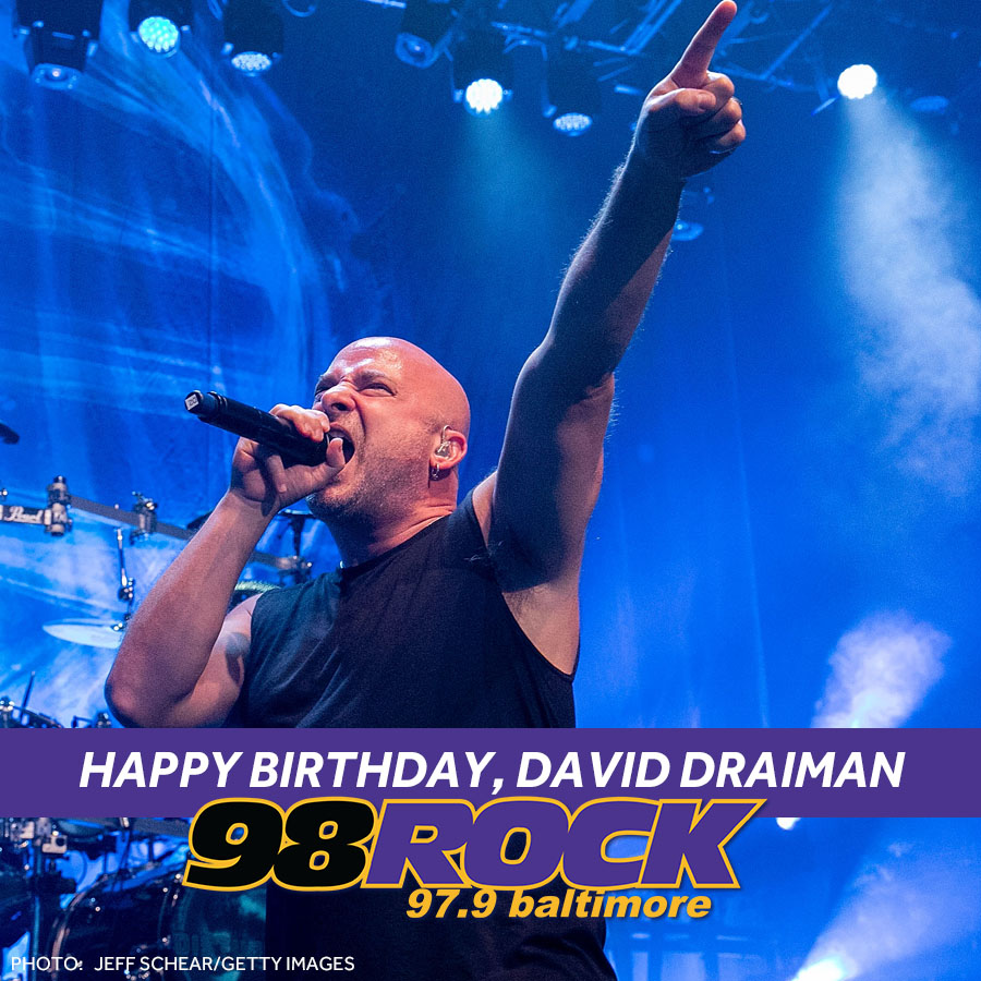 Happy 48th Birthday today to David Draiman of   
