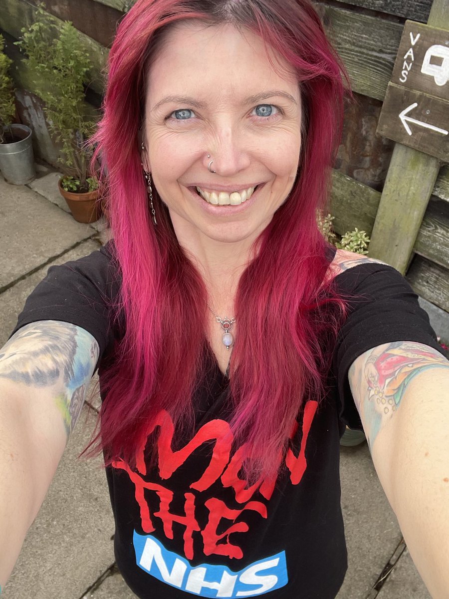 CraicN_Comms's tweet photo. There was only one t-shirt I was gonna be wearing to get my first vaccination this week. A wee bit of light and hope #MonTheNHS https://t.co/nStff20asQ