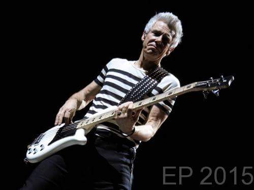 Adam Clayton...the member of that always looked for my camera from tour to tour - happy birthday fella... 