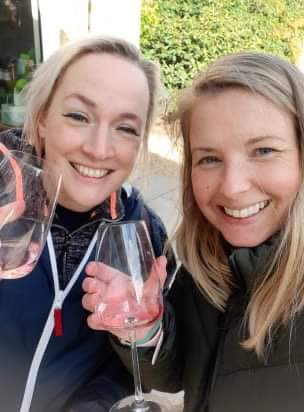 10 miles walked in 4 hours for our <a href="/alzheimerssoc/">Alzheimer's Society</a> memory walk for our dads! We deserve that drink <a href="/alirob83/">Alirob83</a>  £275 raised for a fantastic cause, thank you so much to everyone that donated 💙