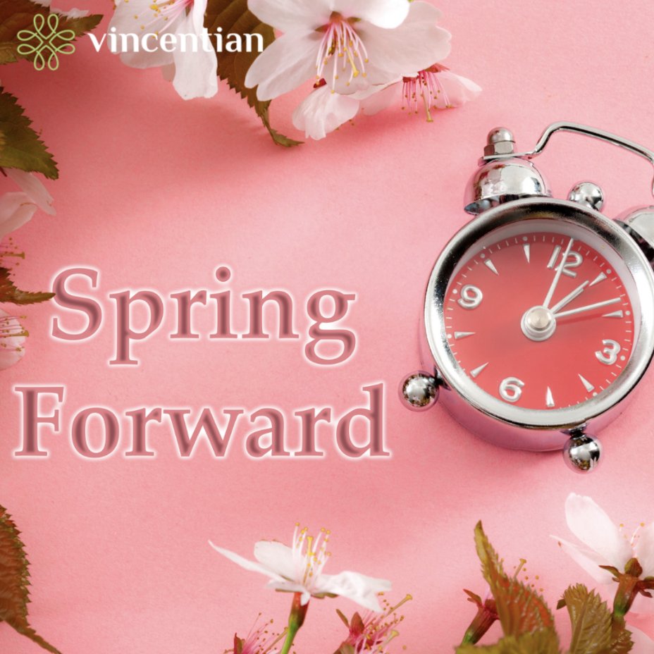 Tonight we Spring forward! Make sure you set your clock 1 hour ahead tonight. #SpringForward