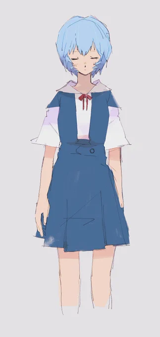 らくがき  綾波レイ 