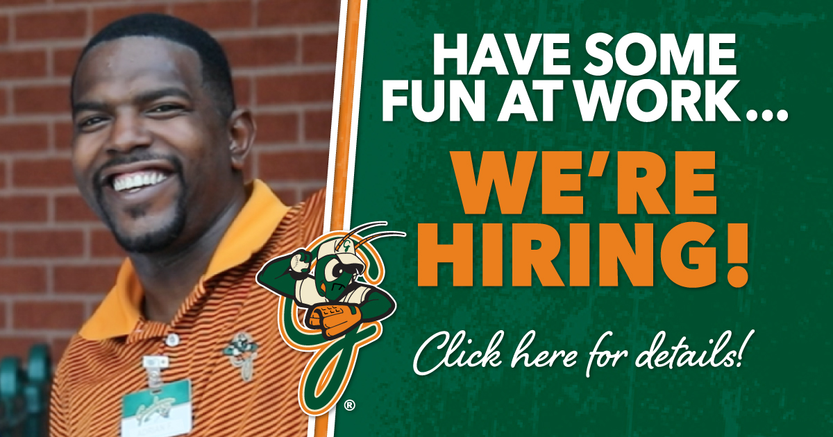 GSOHoppers's tweet photo. The 2021 Greensboro Grasshoppers Open Casting Call has been scheduled for March 25 at First National Bank Field. Complete the application in full and drop it off at the stadium between 5:00pm &amp; 6:30pm. Follow the link for more details and the application: https://t.co/VEAR9lIqnJ https://t.co/LBN4MYxkLP