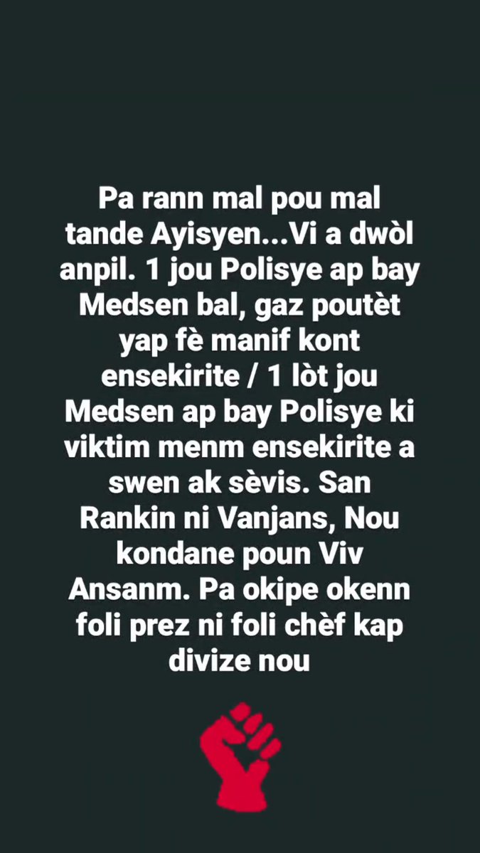 MasterChucki's tweet image. Yon jou nap konprann ...@fredhype,,,@Sen__Dia__