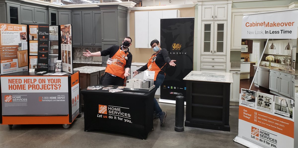 joshisitthd's tweet image. David and Kate ready to offer customers the Kitchen of their dreams!!
#pmdwinswithservices @RhysJackson82 @NagyAndrew @KennyRedigerTHD #cabinetmakeover
