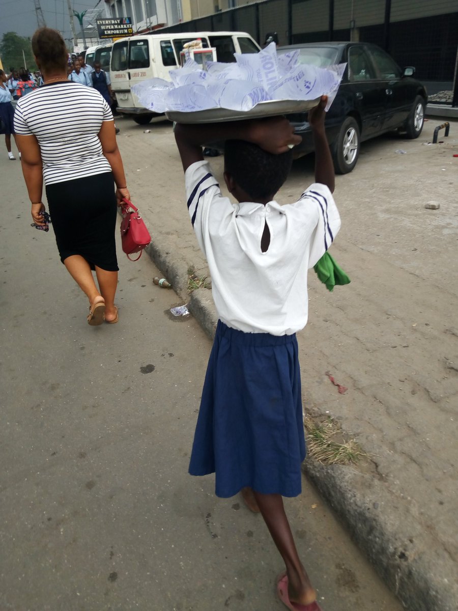 rerefoodbank's tweet photo. This child is worth $800,000 on the average but she has to do this everyday after school in order to keep living. Please #retweet till we reach her. I have a package for her.

Tesla #Crypto #FemCo #FeministCo https://t.co/lJV4PSWi5a