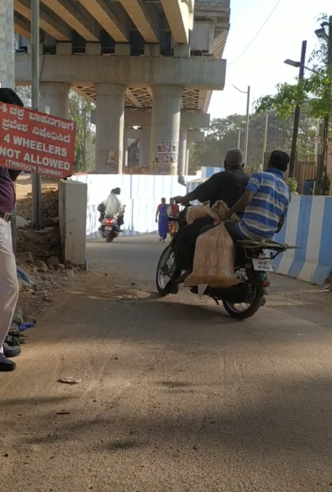 firos_ak's tweet photo. New subway at Baiyappnahalli ROB for two-wheelers and pedestrians. #Baiyappnahalli https://t.co/xy2S8AIyMi