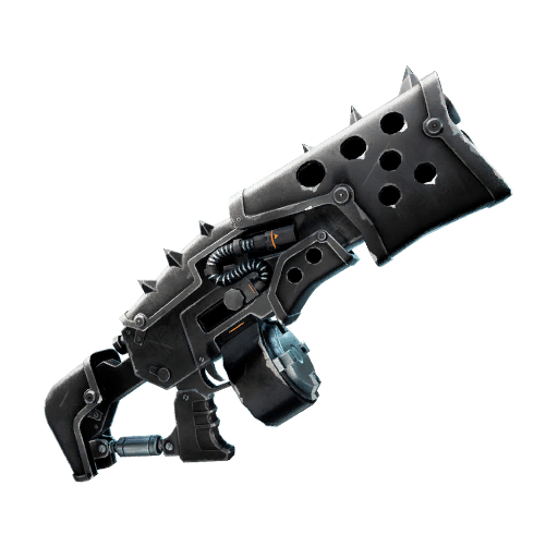 Jorge_Most's tweet photo. La escopeta de tambor negra (proveniente de salvar el mundo) ha sido vista en el teaser de hoy, hay probabilidades de que llegue al Battle Royale. #Fortnite https://t.co/WlnA3ZHQ7r