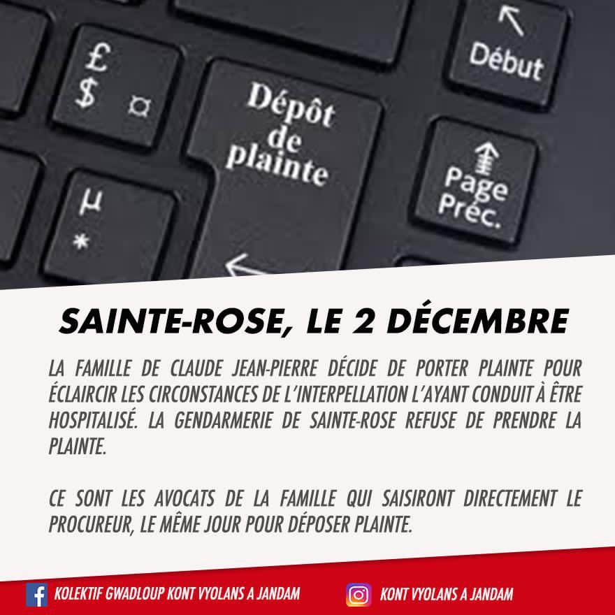 Neeyaonair's tweet image. THREAD | Aujourd’hui ça fait 100 jours que Claude Jean-Pierre est décédé. Je partage avec vous un récapitulatif des événements qui montrent bien que la Justice française n’est pas équitable en Guadeloupe et dans autres îles encore colonisées.