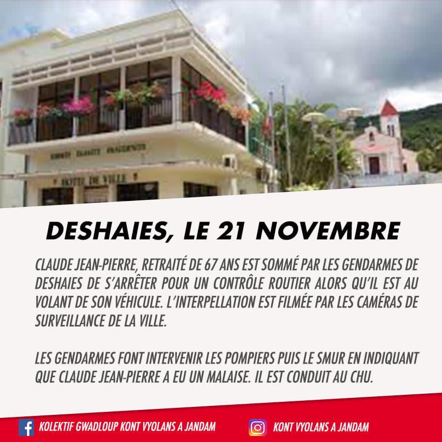 Neeyaonair's tweet image. THREAD | Aujourd’hui ça fait 100 jours que Claude Jean-Pierre est décédé. Je partage avec vous un récapitulatif des événements qui montrent bien que la Justice française n’est pas équitable en Guadeloupe et dans autres îles encore colonisées.