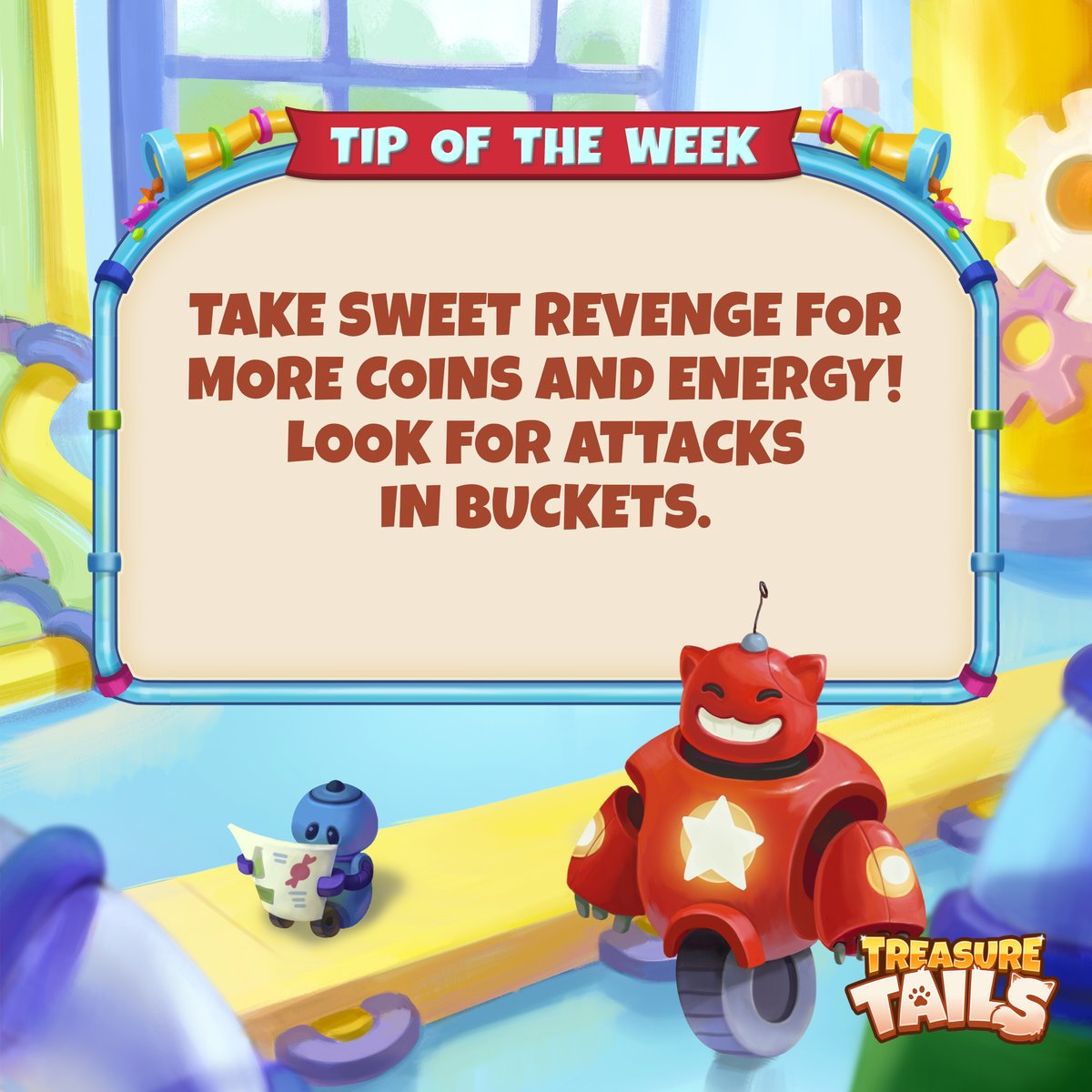 Here's a hot tip! #treasuretails 

😻link.playtreasuretails.com/0WCz/a8874c97