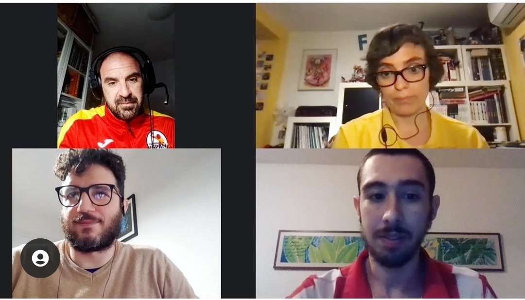 Asoc. Esp. Tchoukball (@aetbtchoukball) on Twitter photo Entrevista de Unai, miembro de la organización de <a href="/GenevaIndoors/">Geneva Indoors</a> a nuestros seleccionadores nacionales de las categorías inferiores.
¿Qué estarán tramando?
⁉️👀 Pronto lo sabremos... Entrevista de Unai, miembro de la organización de <a href="/GenevaIndoors/">Geneva Indoors</a> a nuestros seleccionadores nacionales de las categorías inferiores.
¿Qué estarán tramando?
⁉️👀 Pronto lo sabremos...