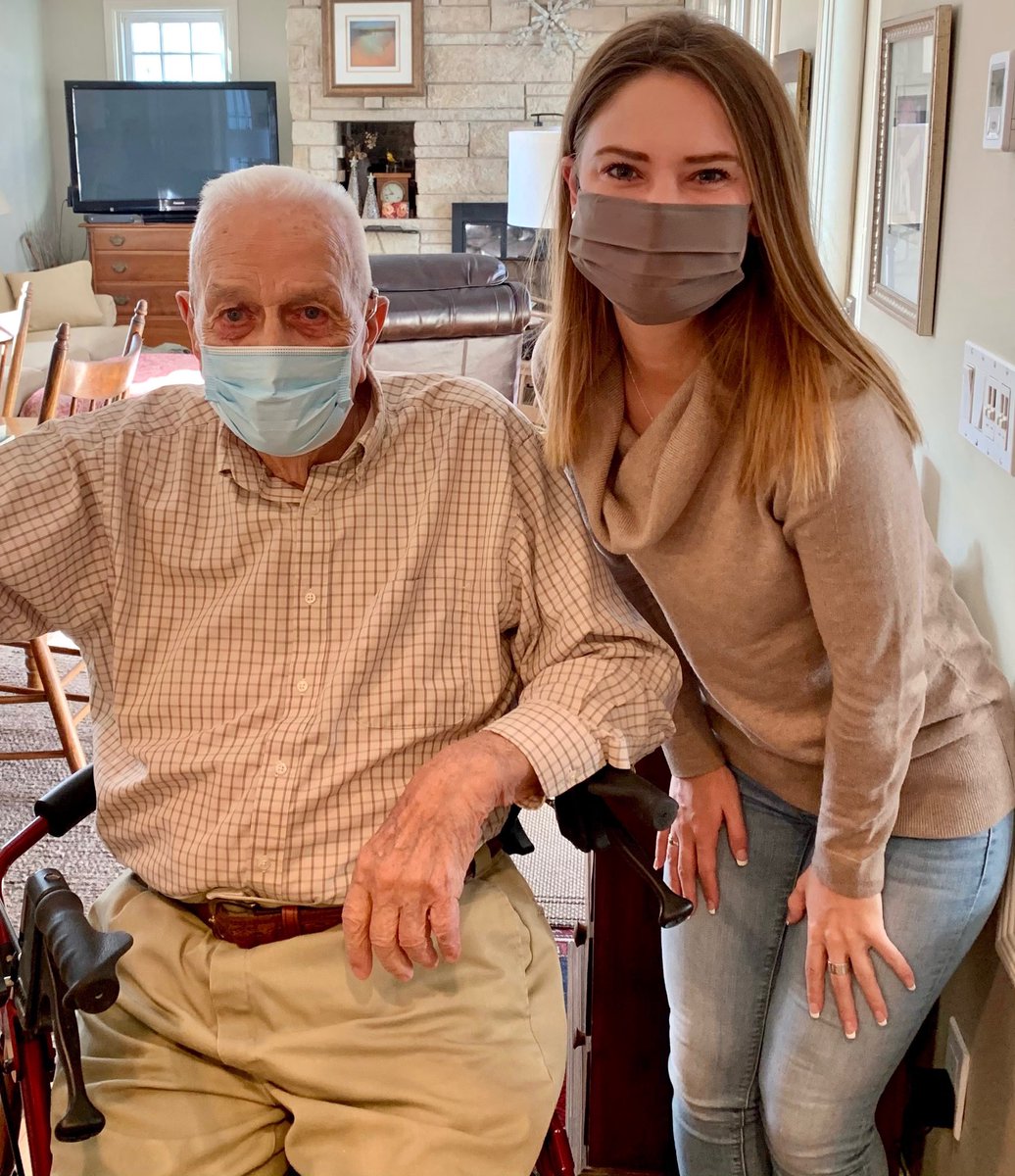 jorjorbuchs's tweet photo. Happy 9️⃣5️⃣th birthday to my amazing grandpa!!! 😘🎂 I’m very grateful that he’s fully vaccinated and in good health. 🙏🏼🤍 https://t.co/fW3ZnRERuO