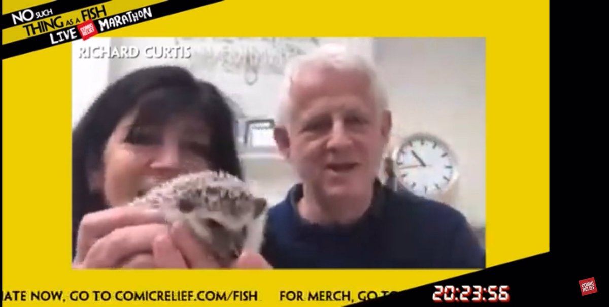 ClaireComedy's tweet photo. Saw most of today’s @nosuchthing #20HourFishPod. Huge $ raised for @comicrelief! Yay @stephenfry @rhysiedarby @timminchin #JohnLloyd #CareyMulligan @natalietran @ShappiKhorsandi @Aiannucci @sallyephillips @RonniAncona @eddieizzard @emmafreud #RichardCurtis &amp; PricklyMcPrickface! https://t.co/2g5AM77I9t