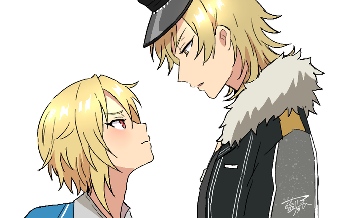 アニ⭐4話の蓮巳との身長差がずるいので(ちょっとトレス) 