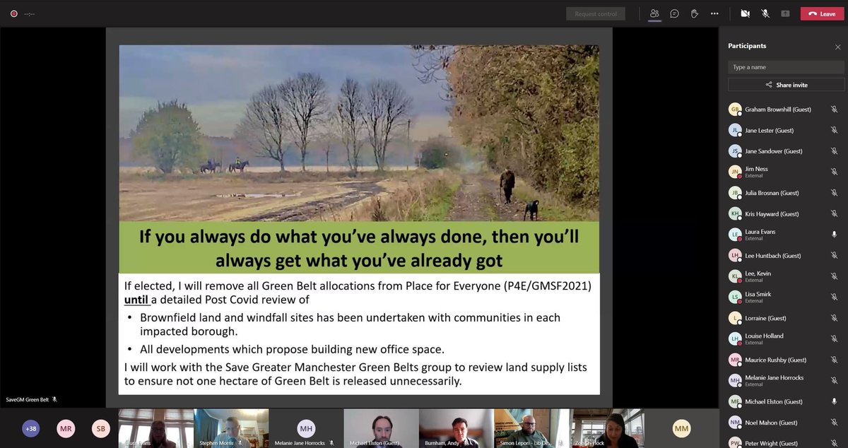 Many thanks to the candidates for their time this morning and <a href="/ZoeSherlock/">zoesherlock</a> for chairing. The video will be made available later on.  #keepgmgreen #mayorhustingsgm