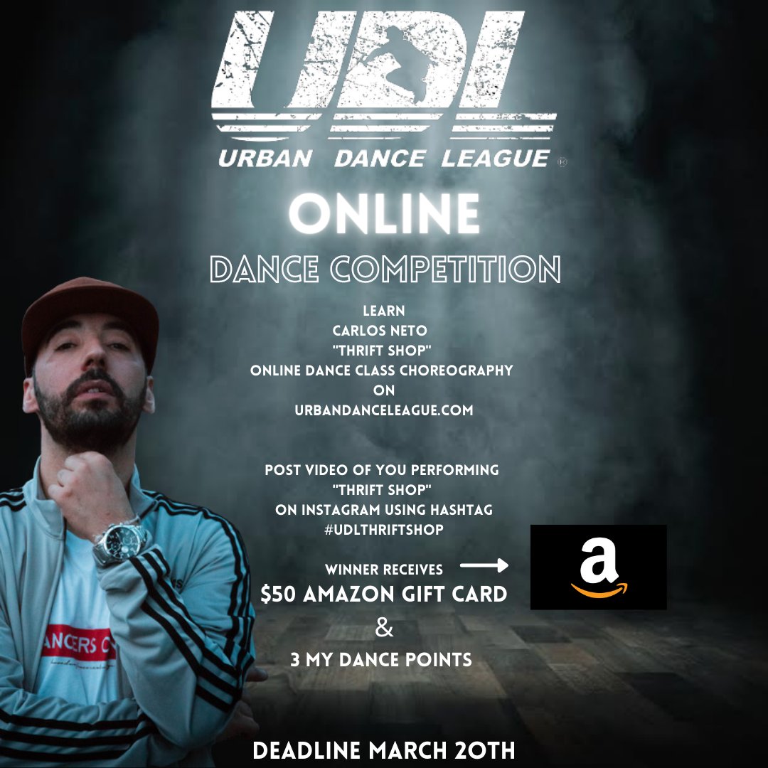 Dance Competition featuring Carlos Neto Choreography Dead Line March 20th