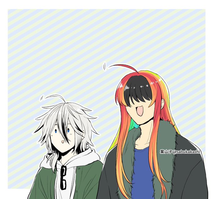 #中二の奇妙な日常 
AHOGE。 