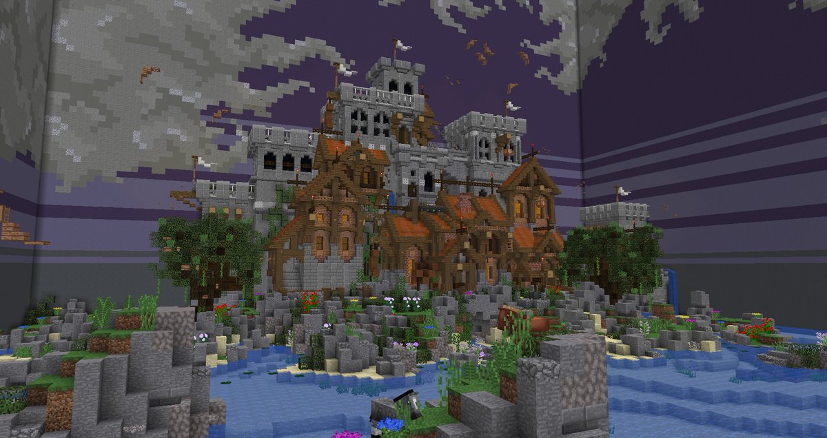 'Eventyr'  

Here is a build I've been working on throughout the past few days.. I thought I'd try something new with the background and focus more on the palette for this one.

Built on <a href="/ManaCubeMC/">ManaCube</a> 

Check the comments for a night shot!

#Minecraft #Minecraftbuilds