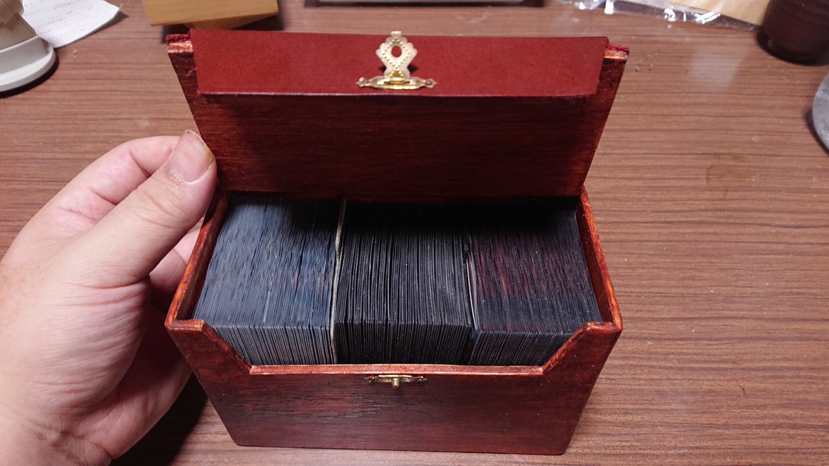 自作デッキケース