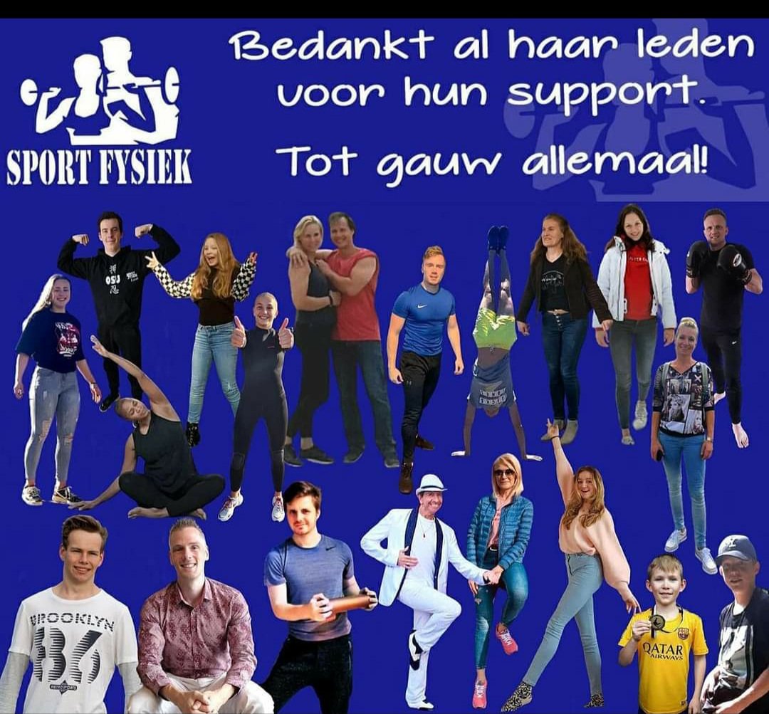 Hopelijk zien we elkaar gauw weer en kunnen we er weer lekker tegen aan 💪🔥🥊🚴‍♀️