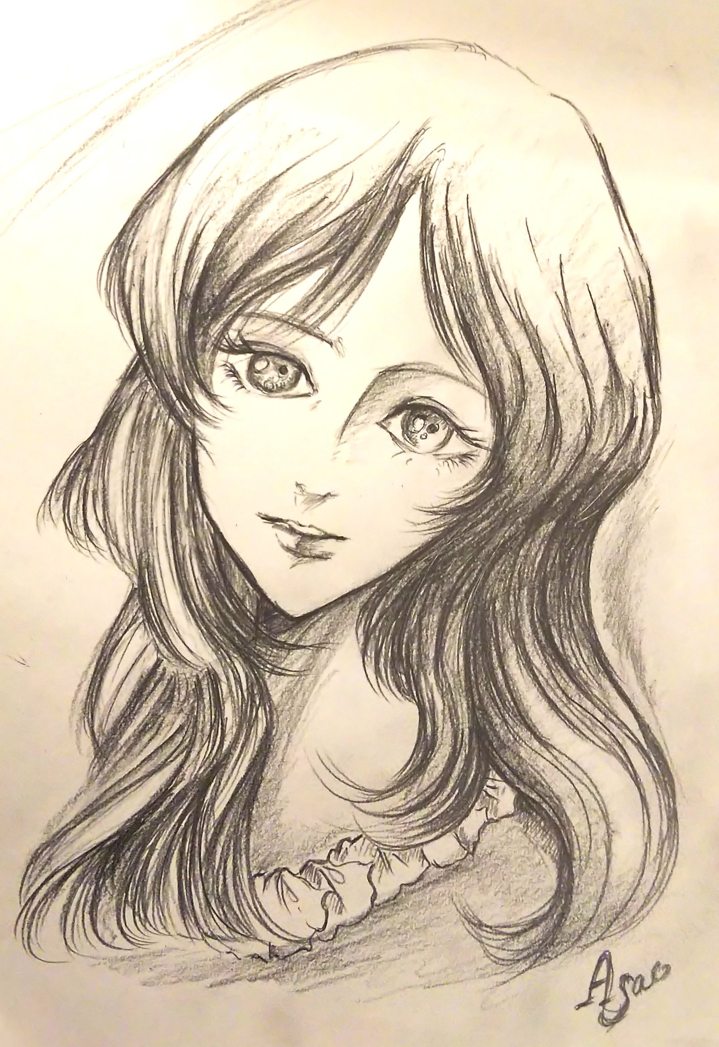 تويتر Asa Sante على تويتر 出来たへ へ可愛い女の子を描く練習 シャーペン4b 鉛筆2 3 4b お絵かき マイペースでイラスト練習中 アナログ絵 鉛筆絵 T Co 8xo8iwyoff
