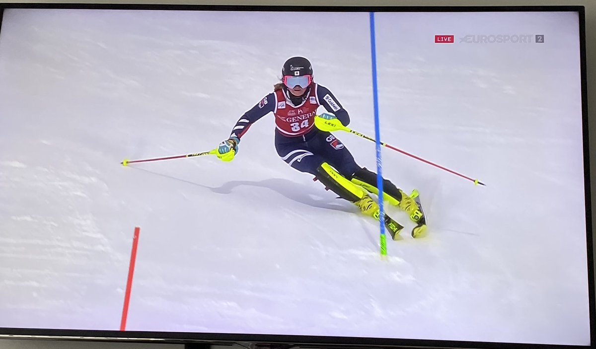 AlpineCombined's tweet image. Some great turns today from @Charlie_Guest1 great results from these last races of the season 🙌