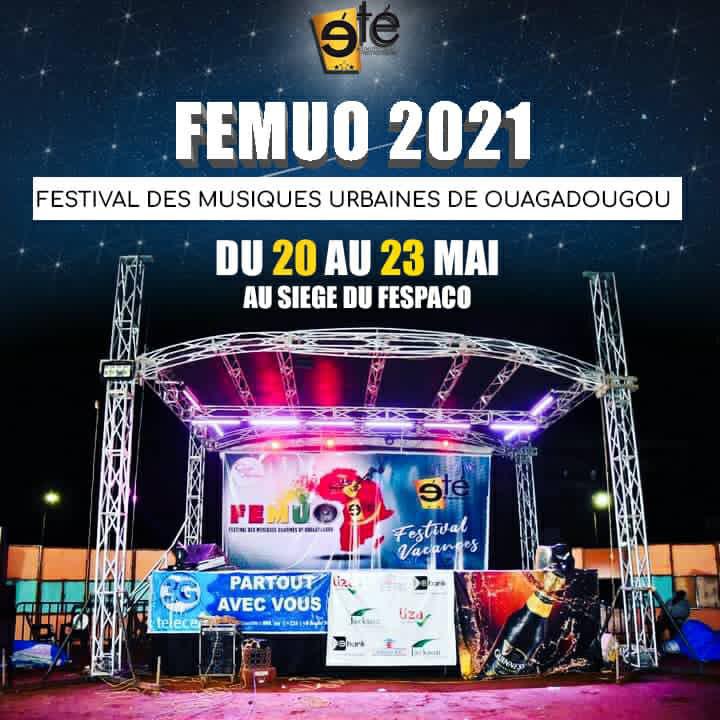 LwilliEvent's tweet image. Du 20 au 23 Mai 2021 venez vivre la 4eme édition du FEMUO au siège du FESPACO ! *ETE EVENEMENTIELLE* @Savadogochrisl1