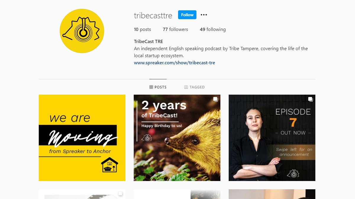 Don't forget to follow us on Instagram @ tribecasttre for even more updates and extra content related to the podcast. Also, if you're interested in coming on as a guest you can send us a message there or via email to tribecasttre@gmail.com 📩