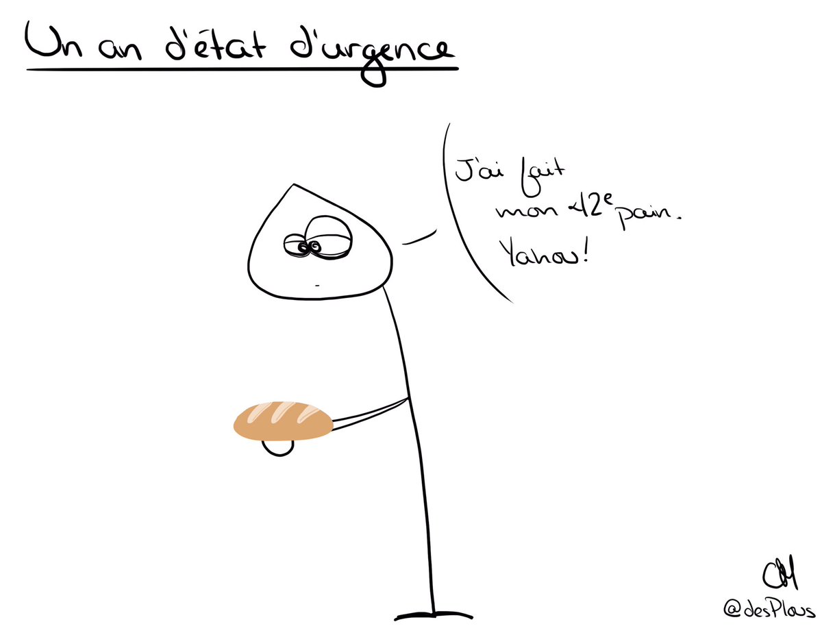 DesPlous's tweet photo. #covid19 #pain #unandétatdurgence 
#bd #illustration https://t.co/spM9WV7jfN