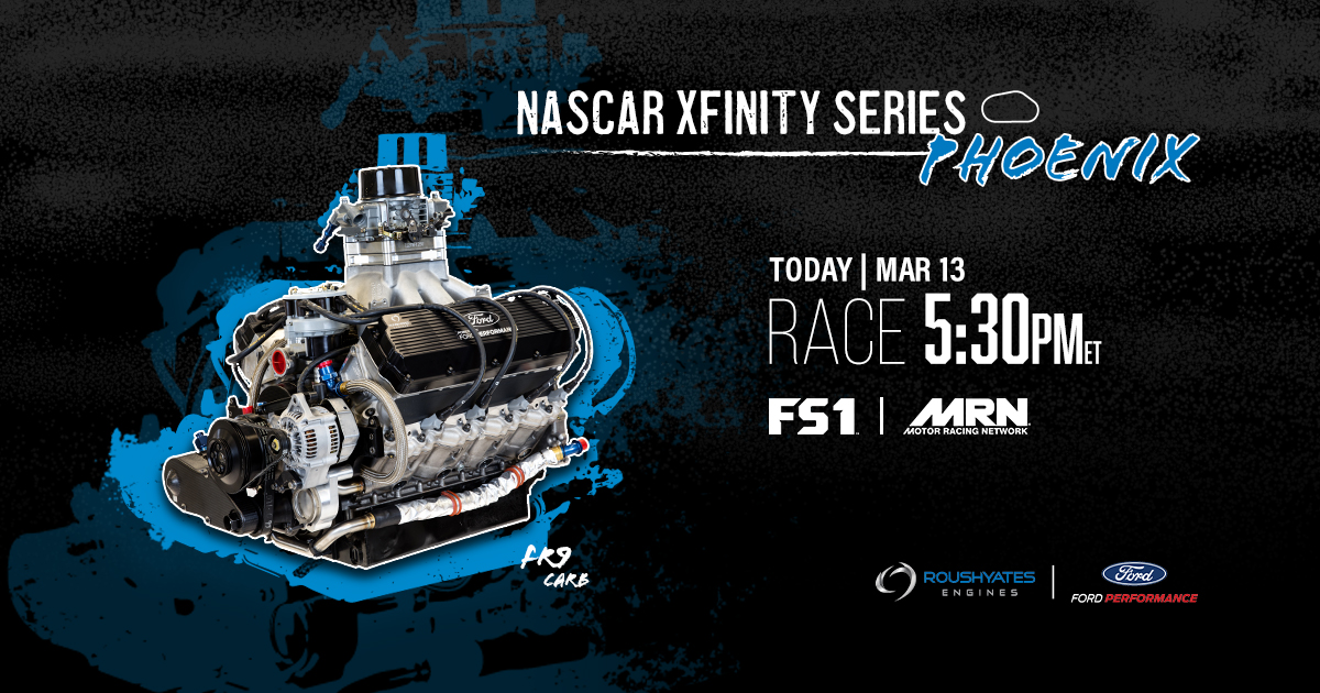 .@NASCAR_Xfinity Series tune-in! It's race day! 👊 

🕠 5:30PM (ET) | Race
📺 <a href="/FS1/">FS1</a> 
📻 <a href="/MRNRadio/">Motor Racing Network</a> 

#NASCAR | #XfinitySeries | #BeforeYouDig200