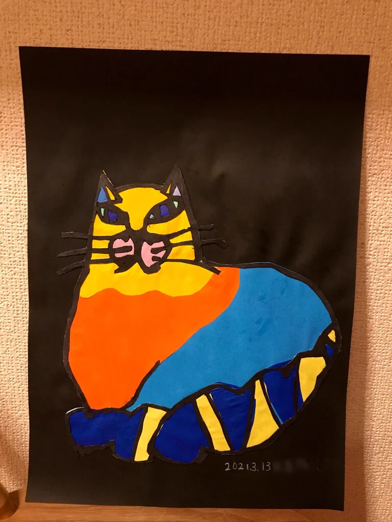 お母さんの最高の宝物！息子さんが書く絵からは幸せが感じられる