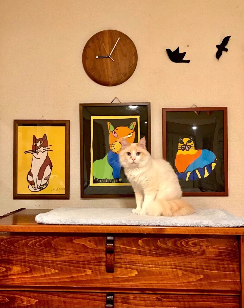 お母さんの最高の宝物！息子さんが書く絵からは幸せが感じられる