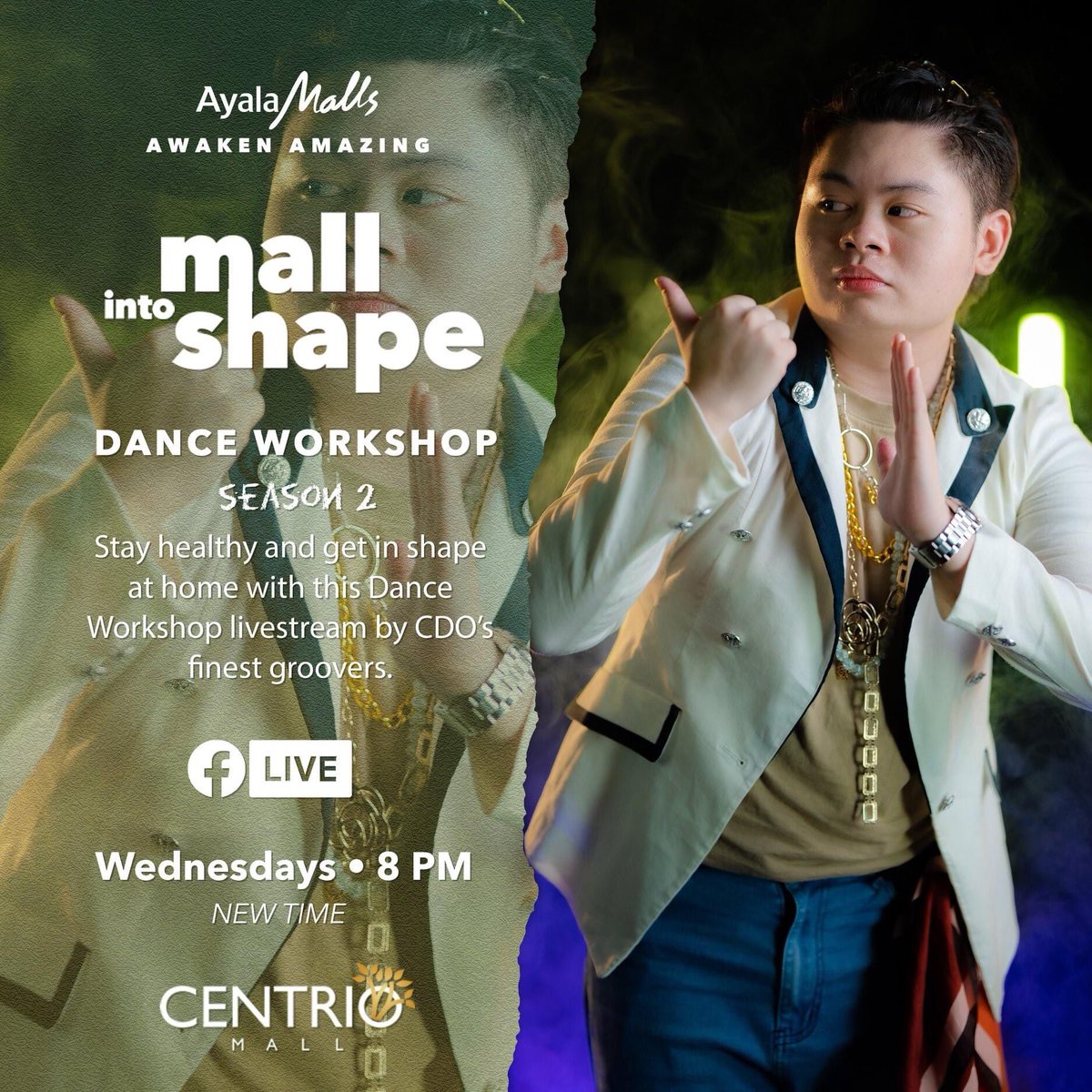 XUnifiedPH's tweet photo. Join us for a special X-Unified 9th anniversary episode for Ayala Centrio’s Mall Into Shape KPop Dance Workshops as we bring you ‘Make A Wish’ by NCT U! Catch the livestream this Wednesday, 8:00 pm via Ayala Centrio’s official Facebook page! #MallIntoShape #XUnified9thAnniversary https://t.co/yapExi5QAG