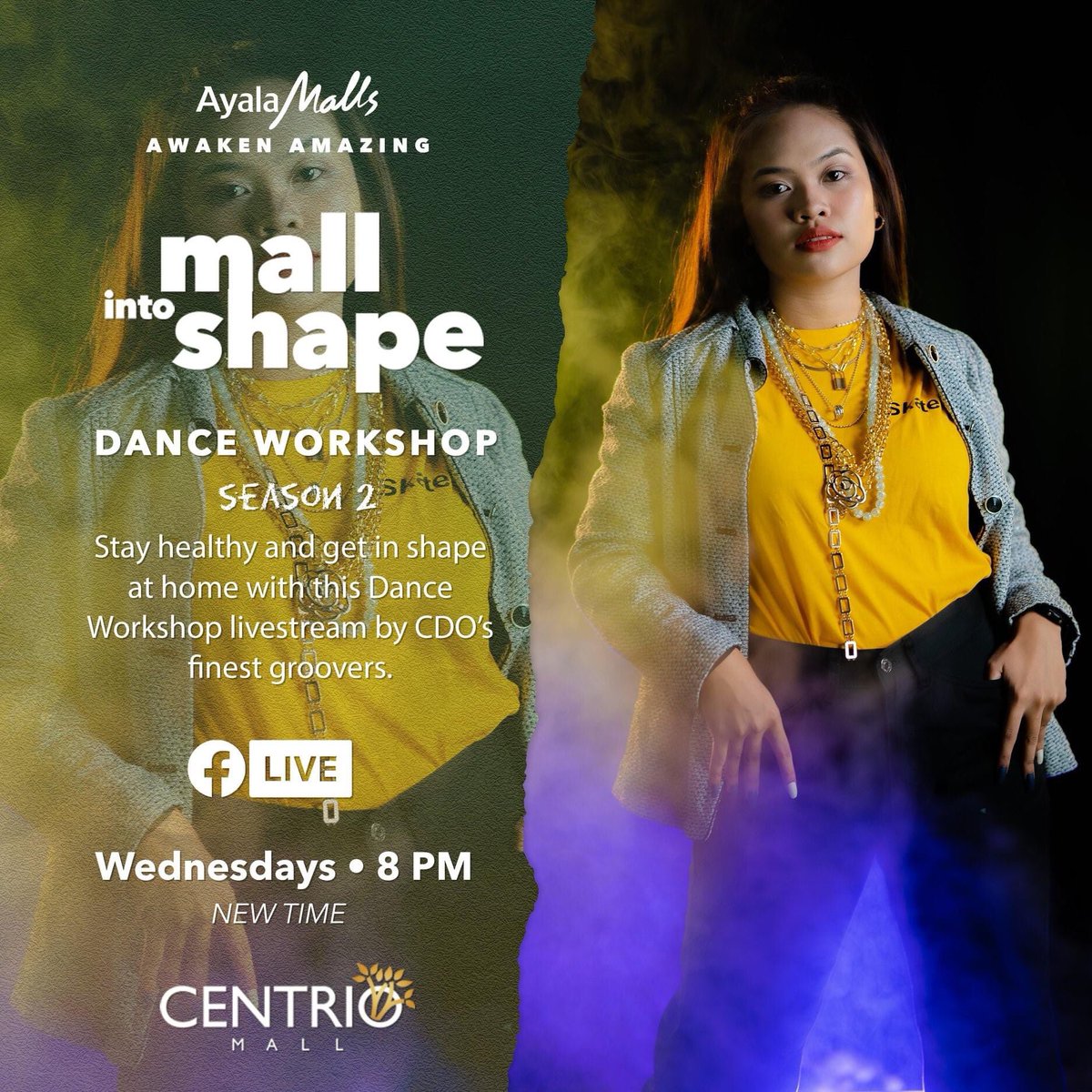 XUnifiedPH's tweet photo. Join us for a special X-Unified 9th anniversary episode for Ayala Centrio’s Mall Into Shape KPop Dance Workshops as we bring you ‘Make A Wish’ by NCT U! Catch the livestream this Wednesday, 8:00 pm via Ayala Centrio’s official Facebook page! #MallIntoShape #XUnified9thAnniversary https://t.co/yapExi5QAG