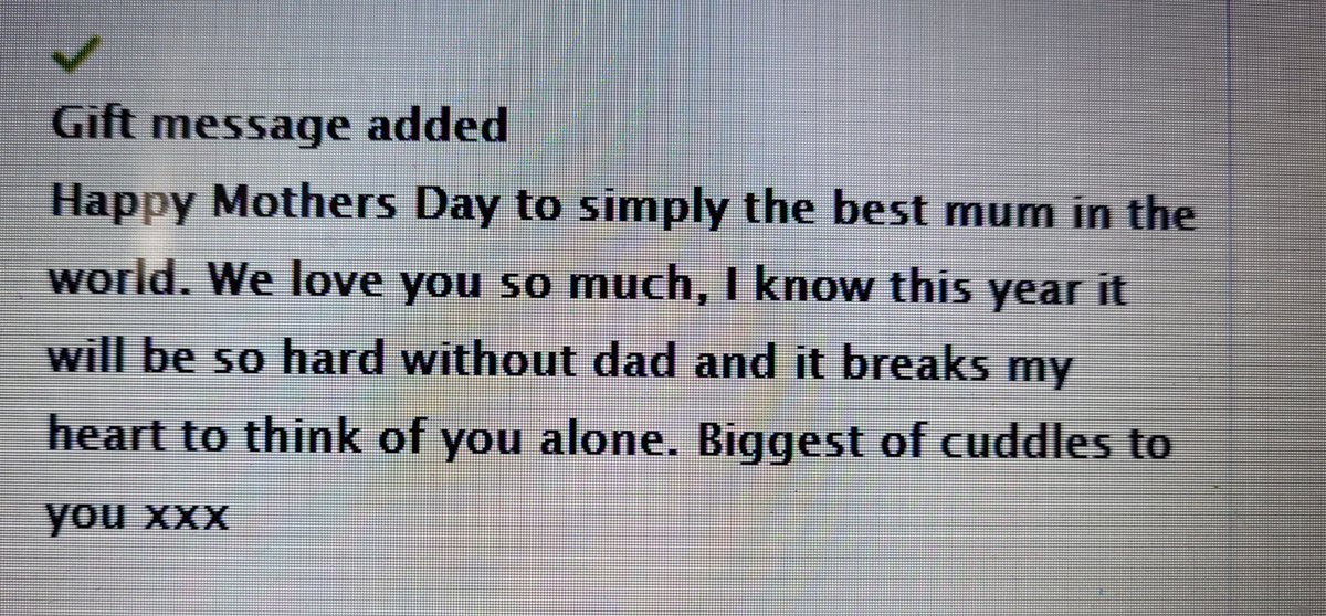 sandytoestaylor's tweet photo. Big shout out to Marks and Spencer for delivering an empty box to my mum WITHOUT any Mother's Day flowers just the card 👏  can't deliver mum any flowers until next week.Then they phone for a survey, how did we do today 🤔🙄  #lostacustomer #marksandspencer #mothersday2021 https://t.co/vg9B5tupIH