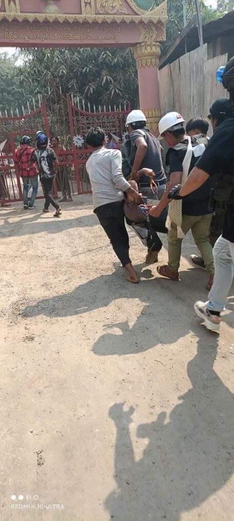 Military’s planned Killings on Mar13; More than 2 were dead n mortality rate can be increased. At least 10 including monks were bodily harmed due to gunshot n 40 were arrested in #Mandalay.

TOWARD FEDERAL UNION
#Mar13Coup
#WhatsHappeningInMyanmarNow