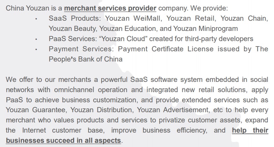 The Third-party Payment Services segment is involved in the provision of third-party payment services and related consultancy services. The Onecomm segment is engaged in the provision of third-party payment management services and sales of integrated smart point of sales devices.