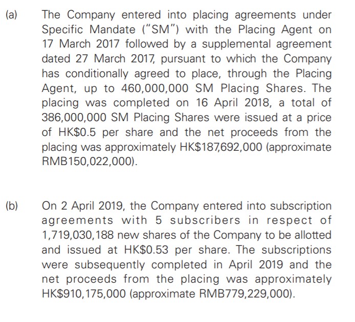 LOSS FROM OPERATION, MARGINS and CASH FLOWBoth years 2018 and 2019 the Cash from operation activities was negative. How Youzan affront it? In the year 2018 it was offset by the cash in bank of the subsidiarie acquired and in the year 2019 issuing shares at HK$0,53.